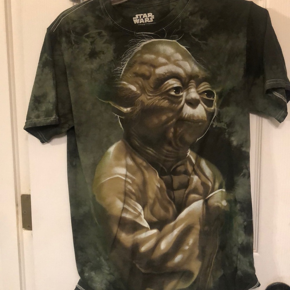 Yoda tie dye T-shirt